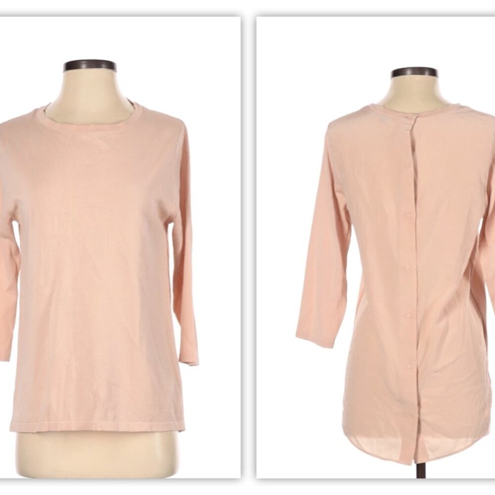 Cos Long Sleeve Button Down Top